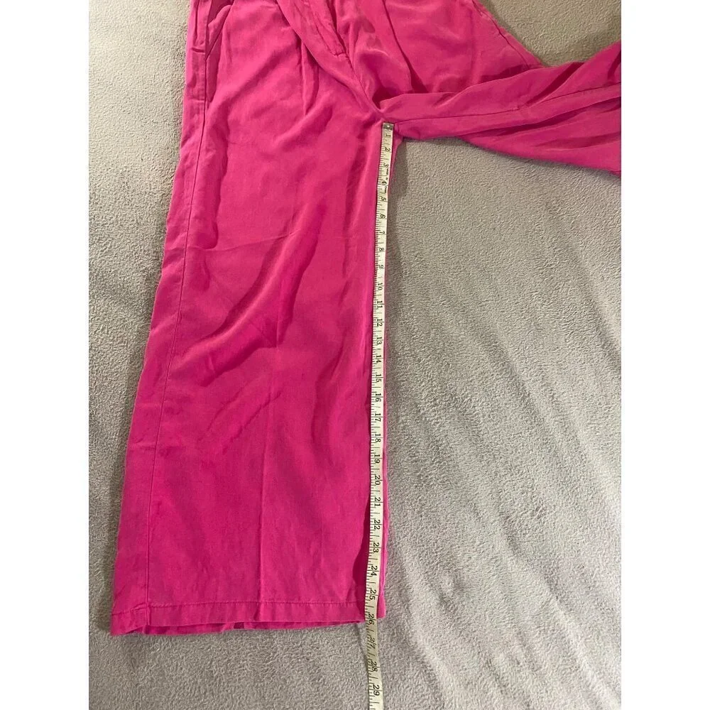Revolve Line + Dot Women's Hot Pink Colorful Dress Pants - Medium - Picture 4 of 14